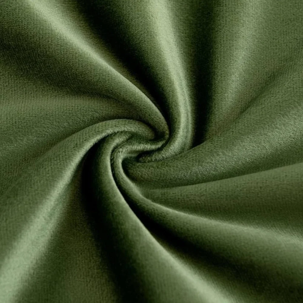 🆕 Green VELVET Euro Accent Pillow Covers Luxury High End Hotel Vibes